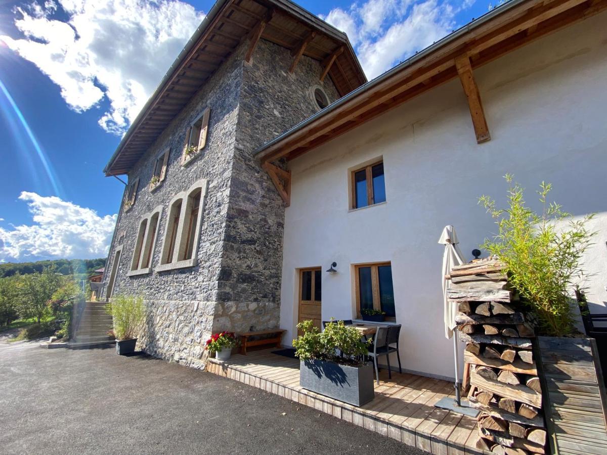 Ancienne Ecole Du Mont Apartman Servoz Kültér fotó